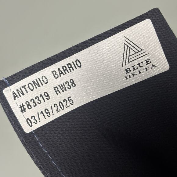 Blue Delta Mens Raw Denim Pants Custom Light Western Southern Jeans Pants 40 31 - Picture 9 of 13